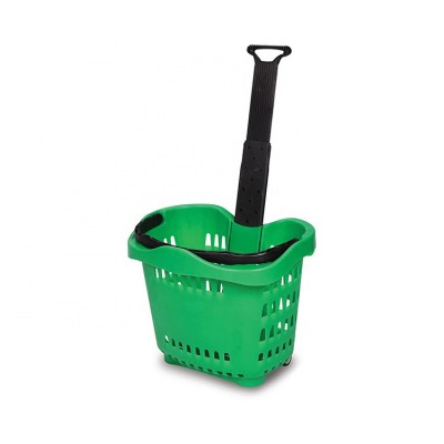 Eco Friendly Custom Retail Store Grocery Hand Plastic Shopping Basket