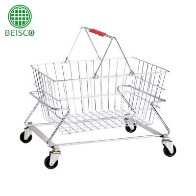 reasonable price plastic basket, plastic basket with handle, plastic fruit basket