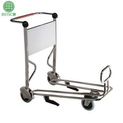 Best Selling High Quality Trade Assurance airport luggage trolley with brake/ airport luggage trolley cart